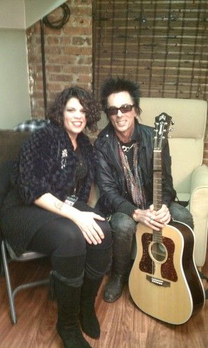 Jo Wymer and Earl Slick
