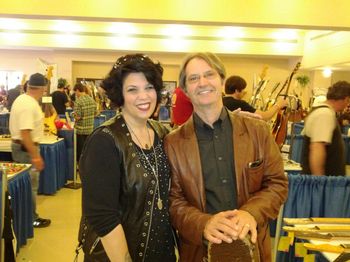 Jo Wymer and Gary Tallent - Brookdale Guitar Show
