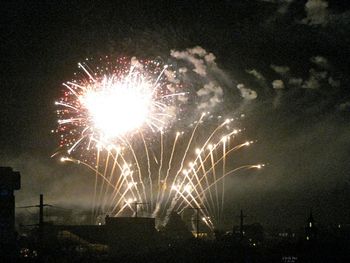 from our hotel window - fire works @ Disney
