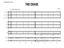 The Chase (Nonet) - Score and Parts