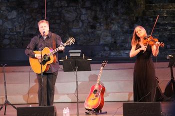 Ken O'Malley and Juliette Primrose at the John Anson Ford, 2010
