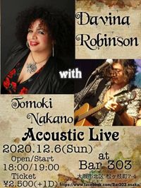 Davina with Tomoki Nakano Acoustic Live