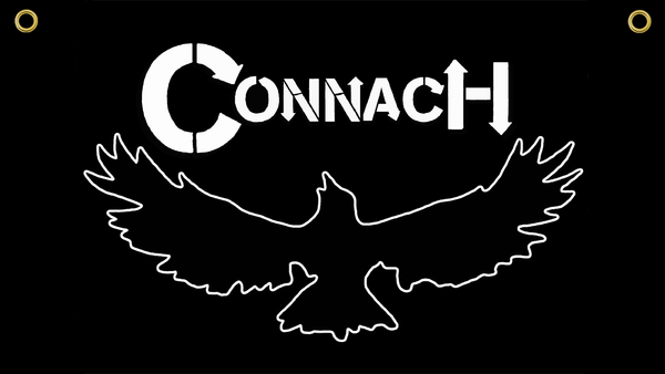 Connach Banner - Crow Design #1