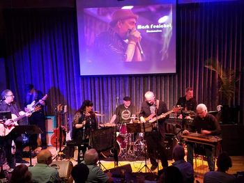 Mary Ellen Duell's Linda Ronstadt Tribute Show.  Midas M32, JBL speakers.
