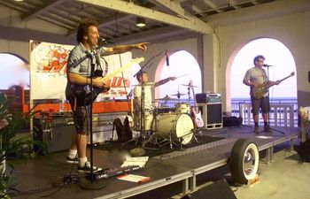 Whitewall's 50's Band playing on the Ocean City Music Pier
