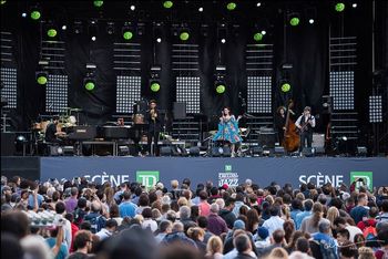 Montreal Jazz Festival with Tia Brazda 2016
