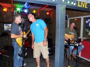 Sitting in with Stranded at Charlie Horse in Ocala on 7-2-14.
