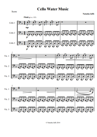 Cello Water Music - Cello Trio