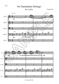 On Transatlantic Heritage - Cello Quintet