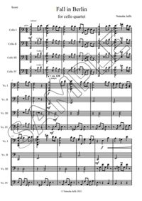 Fall in Berlin - Cello Quartet