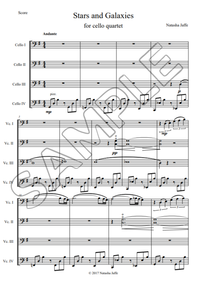 Stars & Galaxies - Cello Quartet