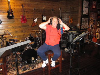 Billy Rogers Studio Writing and Recording "Firehouse Subs" Rock Jingle
