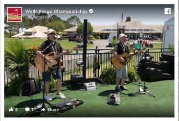 Wells Fargo Championship 2017 (DosEddies.com) #wellsfargochampionship #titoshandmade #pga #acousticduo
