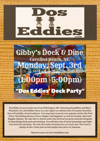 Dos Eddies’ Deck Party at Gibby’s on Labor Day