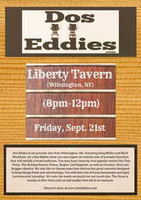 Canceled-Dos Eddies at Liberty Tavern