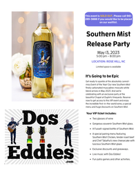 Dos Eddies at Duplin Winery (Rose Hill, NC)