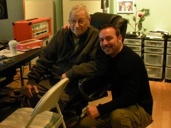 What an honor it was to meet the legendary Vince Montana during one of my editing sessions. It was only a few short months after this picture that he passed. So glad I had the pleasure and honor to spend some time with him. RIP my friend.
