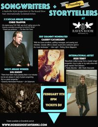The Raven Room with Cassidy Catanzaro, Chris Trapper and Jesse Terry