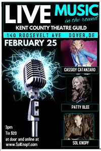 Grammy Nominated Cassidy Catanzaro, Patty Blee, Ernie T. and Sol Knopf at the Patchwork Playhouse
