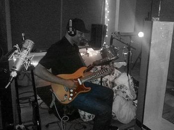 Grammy winning Randy Bowland on guitar! What an honor it was to have one of the top studio musicians on the planet add his golden touch to this project!
