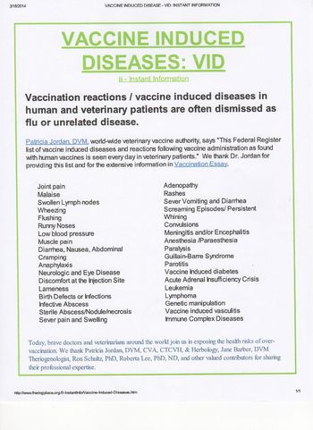 Vaccine Diseases

