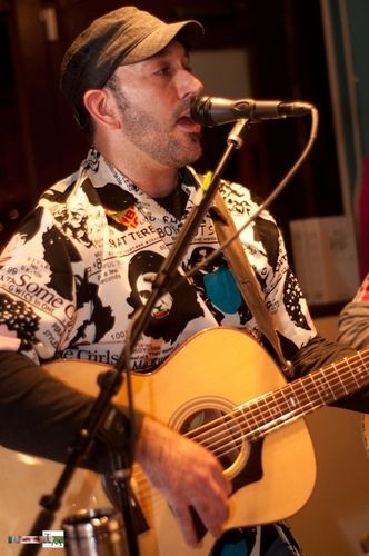 Vitamin G belting out a tune @ The Studio Holiday Party, 12/9/10
