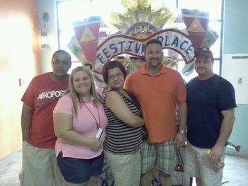 Nick, Kila, Samantha, Phillip and Kenny in Bahamas 2012
