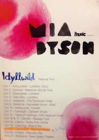 Opening for Mia Dyson