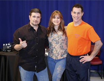 Late Night with Johnny P: Johnny Potenza. Me, Dr. Joe Kasper
