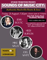 Sounds of Music City:   Authentic Nashville Roots & Soul 