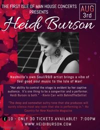 House Concert with Heidi Burson