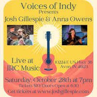 Josh Gillespie & Anna Owens Live at IRC Music