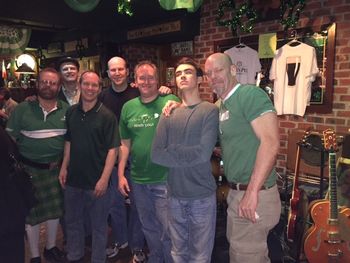 Cue Ball with Fan of the Year Howard Welsh - Sieb's Pub - March 17, 2015
