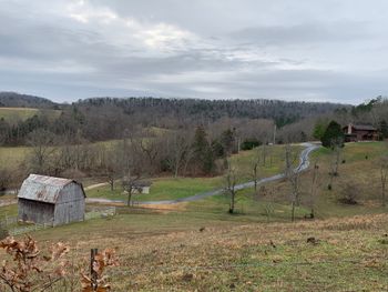 Wide shot of property
