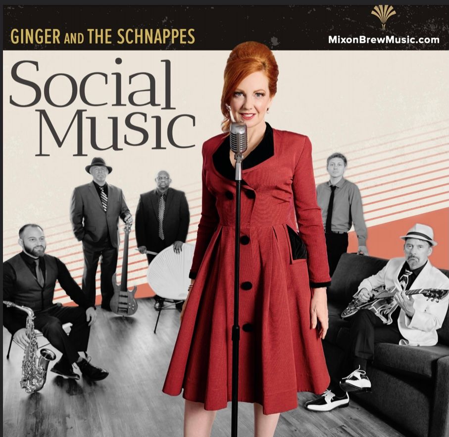 RELEASED MAY, 2021 - Social Music.                                                                                                                                                       An Album of TEN Ginger and The Schnappes Original Songs.  Recorded at Spectra Sound Studios, Quakertown, PA