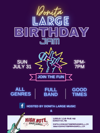 Donita Large Birthday Jam
