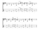 Dance Of Solitude - standard notation & tablature