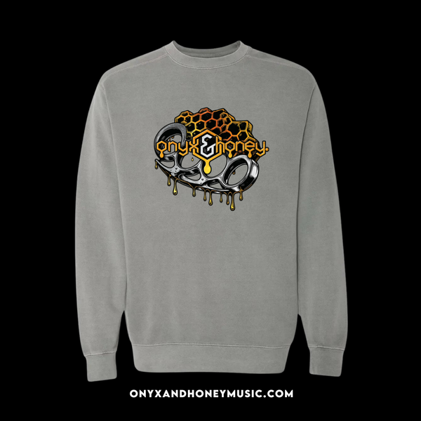 LOVE HAS DISARMED ME CREWNECK 