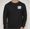 DE Smaller logo song names on back - Long Sleeve