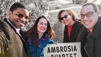 Ambrosia Quartet, Mathews County Library performance, Summer Sounds