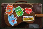 *NEW Ukulele Lover Sticker Set