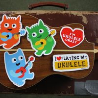 *NEW Ukulele Lover Sticker Set