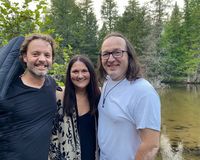 Judy Banker Trio on the Manistee River 