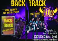 Back Track: 80s Metal Party Book Launch with Lÿnx