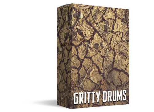 gritty drums sample kit sample pack drum loops pack