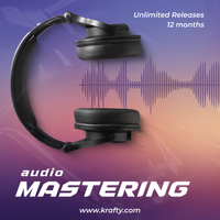 Unlimited Audio Mastering (12 Months)