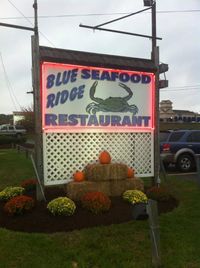 The summer is over....it's our last date at Blue Ridge Seafood for the season!
