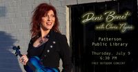 Outdoor Concert at Patterson Library with Deni Bonet & Chris Flynn - POSTPONED