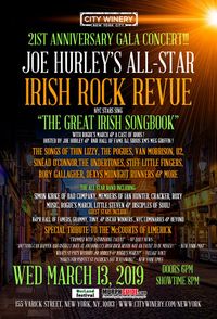 Joe Hurley's All-Star Irish Rock Revue.....21st Annual Gala Concert ! 