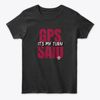 GPS SAID IT'S MY TURN TEE (Black & Red) Women's T-Shirt